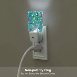 Night Light, A Colorful And Fun Design With Various Symbols And Characters. 4 Night Light, A Colorful And Fun Design With Various Symbols And Characters. -Pattern Night Light c742bec873f20a010737b276074f8d6af6d65ebf