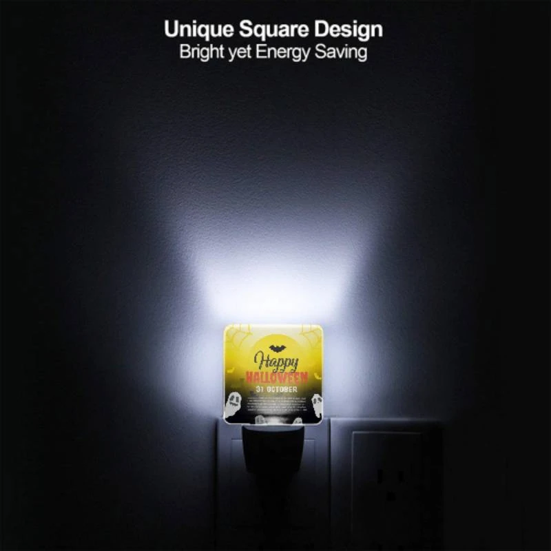 Night Light Set of 2, A poster advertising a Halloween event on October 31st. Night Light Set Of 2, A Poster Advertising A Halloween Event On October 31st. -Pattern Night Light c8a8e6d99cbe30036d2e87b3c0d1fc58ff376ffb