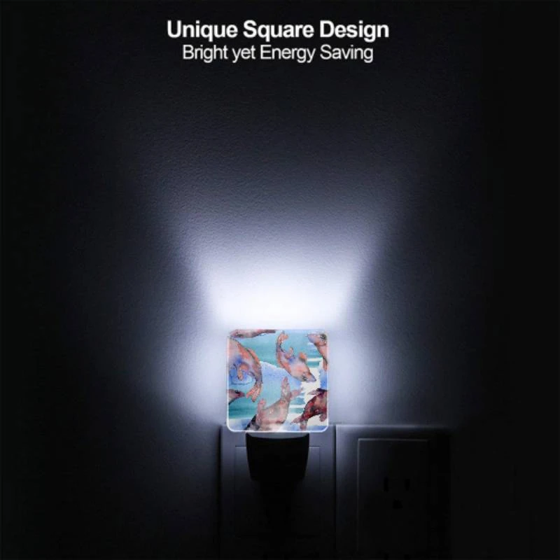 Night Light, A group of fish swimming in the water. Night Light, A Group Of Fish Swimming In The Water. -Pattern Night Light cb18cd681ab443bfbc4e9b2ea8b149fb00fd5578