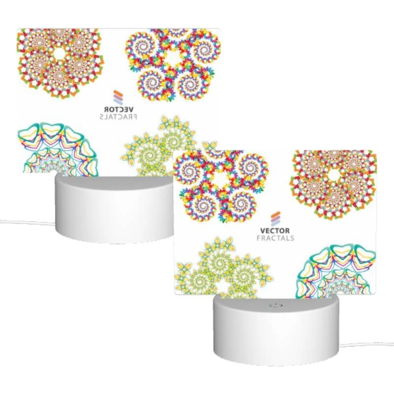 Rectangular Acrylic Night Light, Four different colored geometric patterns. Rectangular Acrylic Night Light, Four Different Colored Geometric Patterns. -Pattern Night Light cd02cb8bcf38b9c40c134a22ca83d7da9cbc83ce