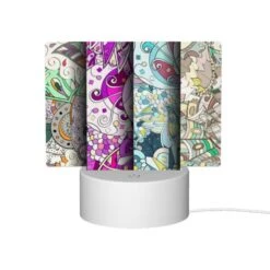 Rectangular Acrylic Night Light, Three Colorful Designs Of A Flower Are Displayed. 11 Rectangular Acrylic Night Light, Three Colorful Designs Of A Flower Are Displayed. -Pattern Night Light cd8d7ba0e54b115deaa59baaef714f040676a35b