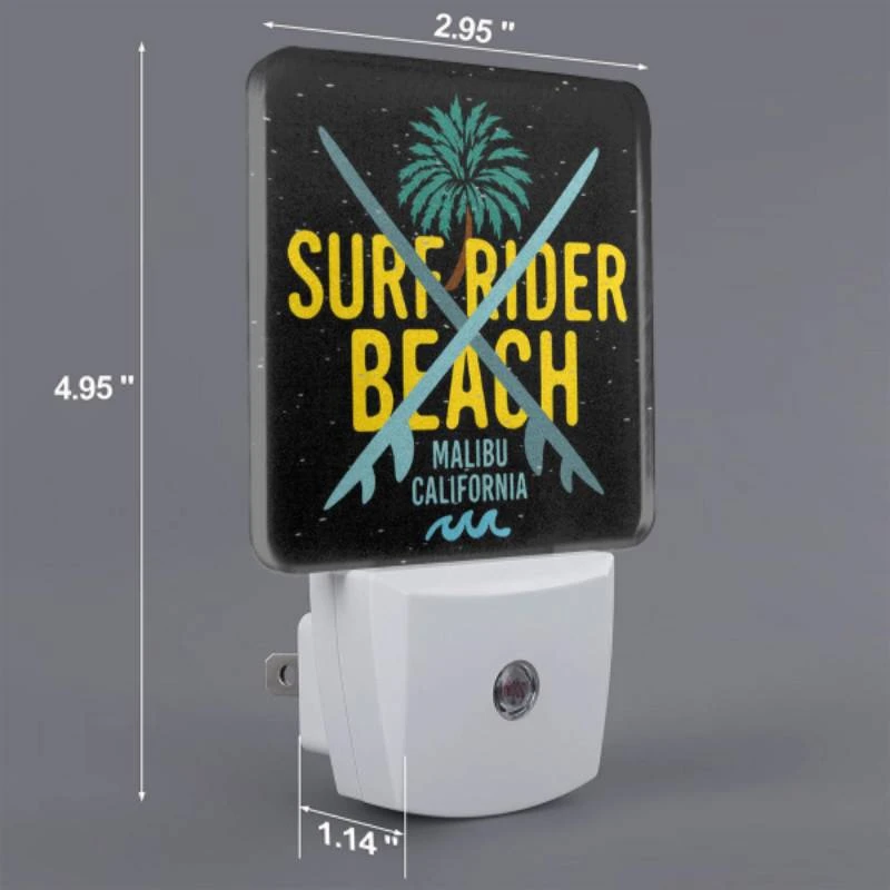 Night Light, A surfboard with two swords on it. Night Light, A Surfboard With Two Swords On It. -Pattern Night Light cd9365f812e82b556a2406783f239fd971db2b47