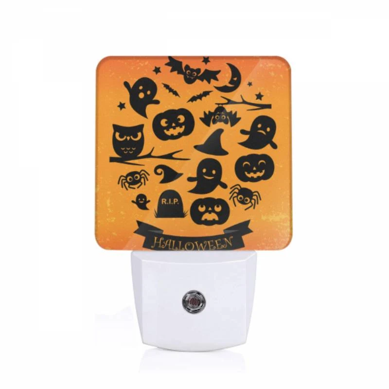 Night Light, A collection of Halloween symbols. Night Light, A Collection Of Halloween Symbols. -Pattern Night Light d174905f45b699888830831b2482b7d3713e0011