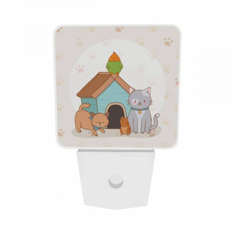 Night Light Set of 2, A cat Night Light Set Of 2, A Cat -Pattern Night Light d192dbd45b3d73098c9f522ef840b6227e44d0c8