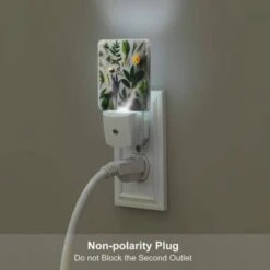 Night Light Set Of 2, A Collection Of Various Plants And Herbs. 6 Night Light Set Of 2, A Collection Of Various Plants And Herbs. -Pattern Night Light d4033be8674e33d209754edaf8d166f88fc756c6