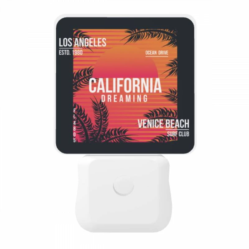 Night Light, A colorful poster advertising a surf club in Venice Beach Night Light, A Colorful Poster Advertising A Surf Club In Venice Beach -Pattern Night Light d4c0efd054ec3b5bc1b896d613cad3ab9a42b717