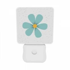 Night Light Set Of 2, A Blue Flower With A Yellow Center. 9 Night Light Set Of 2, A Blue Flower With A Yellow Center. -Pattern Night Light d545f0666bd804d93ad83f7dc08ede85b371bbd0