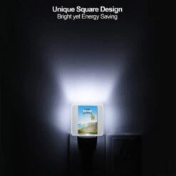 Night Light Set Of 2, A Colorful Poster With A Beach Scene And The Words "I Love Summer". 5 Night Light Set Of 2, A Colorful Poster With A Beach Scene And The Words "I Love Summer". -Pattern Night Light da4ac3305f2cd9c026d2f2c53c85bbfaa7df049b