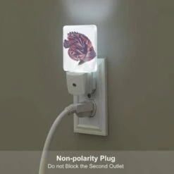 Night Light, A Colorful Fish With A Purple Body And A Black Tail. 5 Night Light, A Colorful Fish With A Purple Body And A Black Tail. -Pattern Night Light dc1669621ace92dad020902d5cc1571b869f23f3