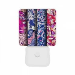 Night Light Set Of 2, Three Different Colored Designs Of Flowers. 10 Night Light Set Of 2, Three Different Colored Designs Of Flowers. -Pattern Night Light dc574ed5bd23af61bf91680d957f94a2886451cc