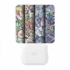 Night Light, Four Different Colored Designs Of A Woman's Face. 10 Night Light, Four Different Colored Designs Of A Woman's Face. -Pattern Night Light dd41953683309a17487b5ffa2f0c678d5d4863c7