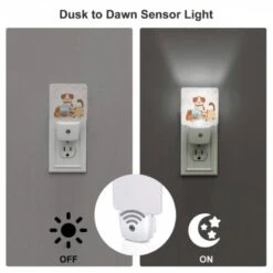 Night Light Set Of 2, A Dog 4 Night Light Set Of 2, A Dog -Pattern Night Light dd619a13930dce52e721387be230746ac5dd4350