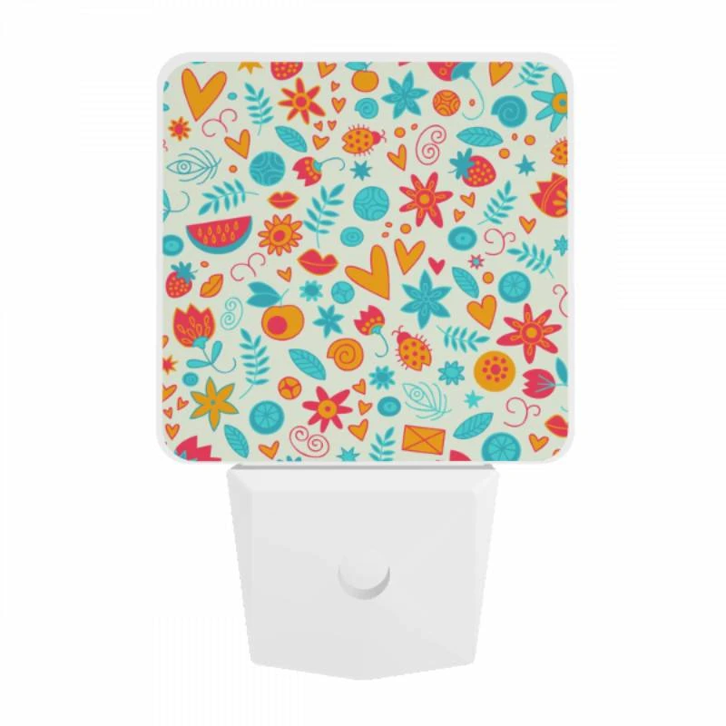 Night Light, A colorful pattern of hearts Night Light, A Colorful Pattern Of Hearts -Pattern Night Light df2500f9c86771316f45922c8ab32fb46a7b80e8