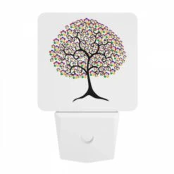 Night Light, A Colorful Tree With Many Branches. 9 Night Light, A Colorful Tree With Many Branches. -Pattern Night Light df8cfd04cfc3d5e03ab4d6e1af25bbf02d758730
