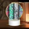 Round Acrylic Night Light, Four Different Colored Designs Of A Leaf. 1 Round Acrylic Night Light, Four Different Colored Designs Of A Leaf. -Pattern Night Light e2bbd2b505cdbf19b83a09f3192d1d594305d387