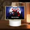 Rectangular Acrylic Night Light, A Cartoon Character With A Vampire Costume And A Trick Or Treat Sign. 1 Rectangular Acrylic Night Light, A Cartoon Character With A Vampire Costume And A Trick Or Treat Sign. -Pattern Night Light e30d3485693b2a5e802332970b8d715e856bd3cf
