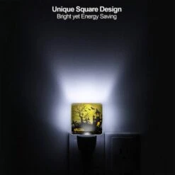 Night Light, A Halloween Scene With A Tree -Pattern Night Light e49ee98c5b47d1a3aa91c363a1f29c83b342540c