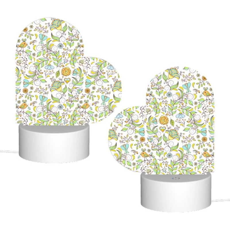 Love Acrylic Night Light, A colorful floral pattern with yellow Love Acrylic Night Light, A Colorful Floral Pattern With Yellow -Pattern Night Light e55ac4d5eefad82382341c7ea42040082c37a4f7