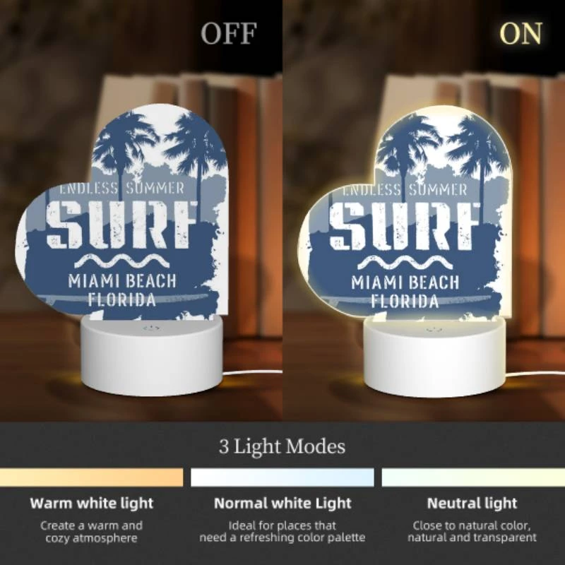 Love Acrylic Night Light, A poster advertising the Miami Beach Love Acrylic Night Light, A Poster Advertising The Miami Beach -Pattern Night Light ec09481875e44a13aed644eaf6ec6280206df5ec