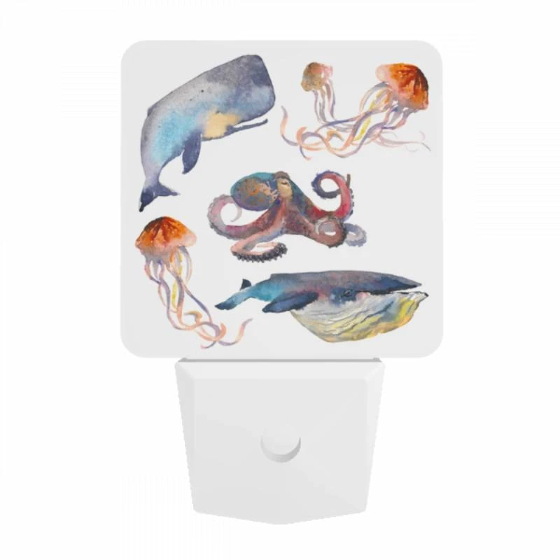 Night Light, A collection of sea creatures Night Light, A Collection Of Sea Creatures -Pattern Night Light ec54ee45d7de99fb92cf7d2396f341a796ae1032