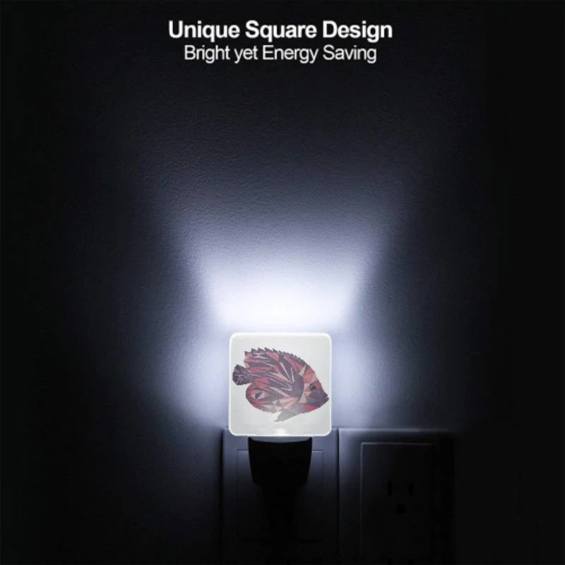 Night Light, A colorful fish with a purple body and a black tail. Night Light, A Colorful Fish With A Purple Body And A Black Tail. -Pattern Night Light ef66c33a6c0261c9d5b43fb90a5b637bdeb1f4d1