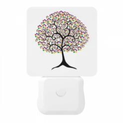 Night Light, A Colorful Tree With Many Branches. 10 Night Light, A Colorful Tree With Many Branches. -Pattern Night Light f04ac54ab6ed0c9174b8fb6bec2bba49719cfcb2
