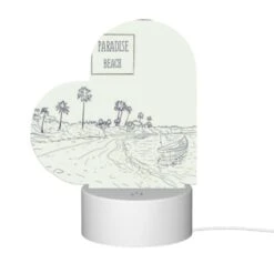 Love Acrylic Night Light, A Cartoon Drawing Of A Beach With Palm Trees And A Boat. 11 Love Acrylic Night Light, A Cartoon Drawing Of A Beach With Palm Trees And A Boat. -Pattern Night Light f0b40adaa24ab9d142234f0578a11eb6fa2879b1