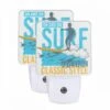 Night Light Set Of 2, A Man Is Surfing On A Surfboard In The Ocean. 2 Night Light Set Of 2, A Man Is Surfing On A Surfboard In The Ocean. -Pattern Night Light f3329858b4faf7c013d3c467f7800ad53113ede9