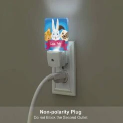 Night Light, Three Cute Animal Characters Are Shown On A Blue Background 5 Night Light, Three Cute Animal Characters Are Shown On A Blue Background -Pattern Night Light f5a551adb86d1525dcf76e24c9cc3ac86b07aa58