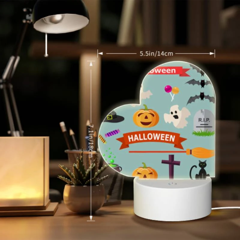 Love Acrylic Night Light, Halloween is a holiday celebrated on October 31st. Love Acrylic Night Light, Halloween Is A Holiday Celebrated On October 31st. -Pattern Night Light f5adcbc4a001ceaccd725fef7e6dc6187a1a2818