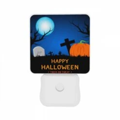 Night Light Set Of 2, A Halloween Scene With A Moon 10 Night Light Set Of 2, A Halloween Scene With A Moon -Pattern Night Light f6bcb576f66738615f5dec4ac5d9a8520b7b28ca