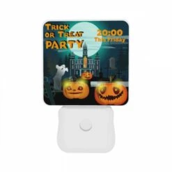Night Light Set Of 2, A Poster Advertising A Halloween Party. 10 Night Light Set Of 2, A Poster Advertising A Halloween Party. -Pattern Night Light f6eff74b886c31481ec32abab5c64d9a6e90cc89