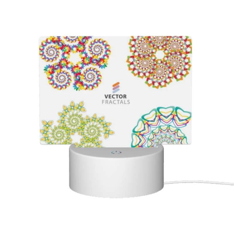 Rectangular Acrylic Night Light, Four different colored geometric patterns. Rectangular Acrylic Night Light, Four Different Colored Geometric Patterns. -Pattern Night Light f7017f6be6451d8f93a8b82a37698e7ab5337db1