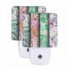 Night Light Set Of 2, Three Colorful Designs Of Leaves And Flowers. 2 Night Light Set Of 2, Three Colorful Designs Of Leaves And Flowers. -Pattern Night Light f84c0cd6e5aee28fcffbe897aa3d9b4cca1aeadd