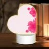 Love Acrylic Night Light, A Pink Flower With A Yellow Center. -Pattern Night Light f9a8c42c354bf7bb0e6e706eff1560b266d1a94c