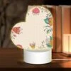 Love Acrylic Night Light, A Colorful Floral Pattern Is Displayed On A White Background. 1 Love Acrylic Night Light, A Colorful Floral Pattern Is Displayed On A White Background. -Pattern Night Light faddf0cc96e8f23cffbd164e41f6c93abb00b2c1