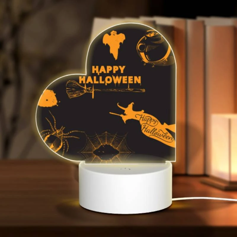 Love Acrylic Night Light, A collection of Halloween symbols Love Acrylic Night Light, A Collection Of Halloween Symbols -Pattern Night Light fb848abe825e8c35dccf4194786ecf63651a2160