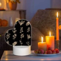 Love Acrylic Night Light, A Collection Of Different Types Of Plants. 8 Love Acrylic Night Light, A Collection Of Different Types Of Plants. -Pattern Night Light fbbbcb150af997aecde59bd21f071fc63c00a96e