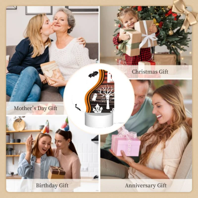 Love Acrylic Night Light, A collection of Halloween symbols Love Acrylic Night Light, A Collection Of Halloween Symbols -Pattern Night Light fcffaac96baedc743e99682933b2bfafdc94409f